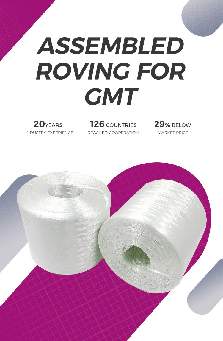 Fiberglass AssembIed Roving for GMT E-glass 2400tex - Niumaterial