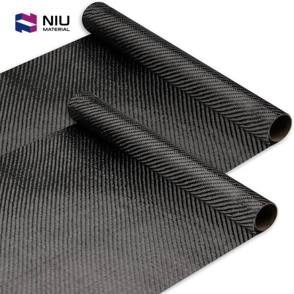 12k Black Twill Weave Carbon Fiber Fabric Ex-factory price For Device Enclosures - Image 2